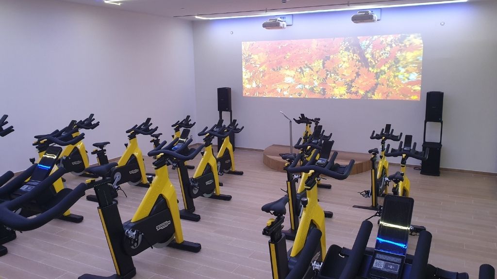 Spinning classes offered at #12sportclub